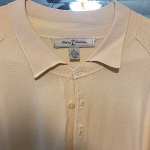 Tommy Bahama Light Tan Polo Shirt